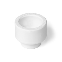 Муфта переходная (Полипропилен PP-R) Белая  40-25 PRO AQUA PA12614010