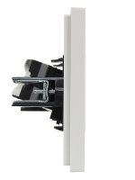 FORTE&PIANO Розетка компьютерная RJ45 кат.5E FP232 белый IEK FP-K10-1-K01