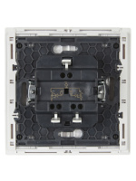 FORTE&PIANO Выключатель 2-клавишный с индикацией 10А FP206 белый IEK FP-V20-1-10-1-K01