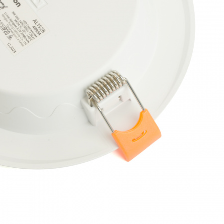 Светильник светодиодный ДВО-9w 6500К 720Лм с БАП 3ч. в пластиковом корпусе белый Feron FERON AL1528 48984