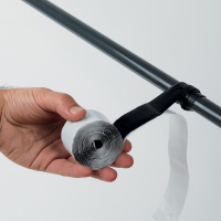 Изолента PRO PRORUMAS50 резиново-мастичная электротехническая лента, 50мм х 3м, 1.65мм черная ЭРА Б0057481