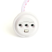 Светильник светодиодный ДВО-9w 4000К 720Лм с БАП 3ч. в пластиковом корпусе белый Feron FERON AL1528 48983