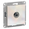 Розетка ATLASDESIGN TV оконечная 1DB механизм жемчуг Systeme Electric ATN000491