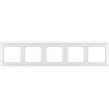 VALENA Рамка 5 постов горизонтальная белая Legrand/Daccord 774455