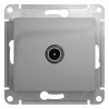 Коннектор GLOSSA TV антенна механизм алюминий Systeme Electric GSL000393