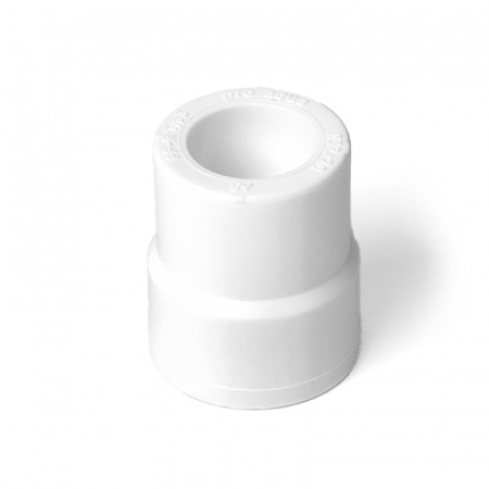 Муфта переходная ВН 90 х 63 полипропиленовая PPR белая PRO AQUA PA12544P