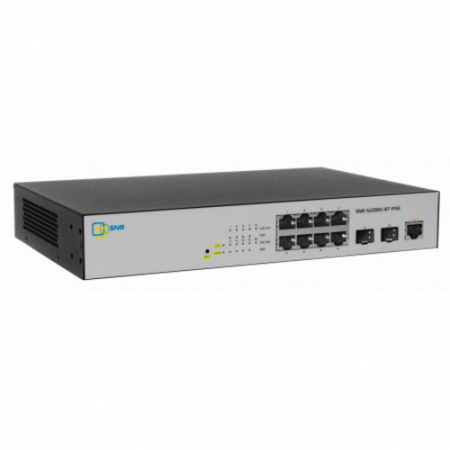 SNR-S2200G-8T-POE Коммутатор управляемый L2 PoE, 8 портов,          10/100/1000 Мб/с.,SFP SNR 