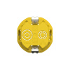 IMT35151 MultiBox Коробка установочная для полых стен 68(65) х 60 мм жёлтая (без этикетки) Systeme Electric 