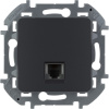 Телефонная розетка RJ11 INSPIRIA антрацит Legrand/Daccord 673823