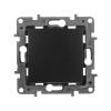 Выключатель одноклавишный, автоматические клеммы 10 AX 250В, антрацит Legrand/Daccord 672601
