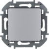 Переключатель одноклавишный INSPIRIA 10 AX 250 В~ алюминий Legrand/Daccord 673652
