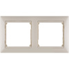 VALENA Рамка 2 поста горизонтальная слоновая кость Legrand/Daccord 774352