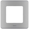Рамка 1 пост INSPIRIA алюминий Legrand/Daccord 673932