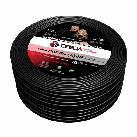 Кабель силовой ППГ-П нг(А)-HF 3х1.5-0.66 однопро  волочный (бухта) ТРТС Ореол 00-00000098