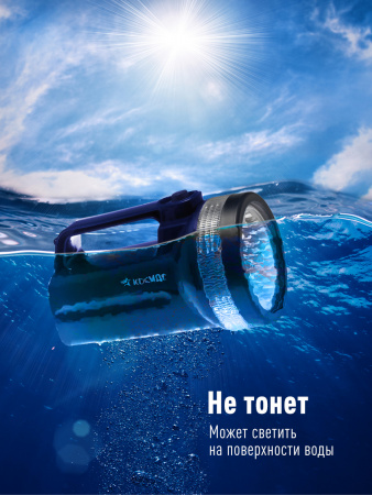 KOC860LED Фонарь-прожектор , 19 LED, 4 батарейки D, 190 lm, Космос 