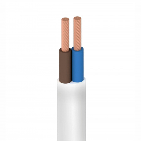 Шнур ШВВП 2х0.5 белый ТРТС Ореол 00000049844