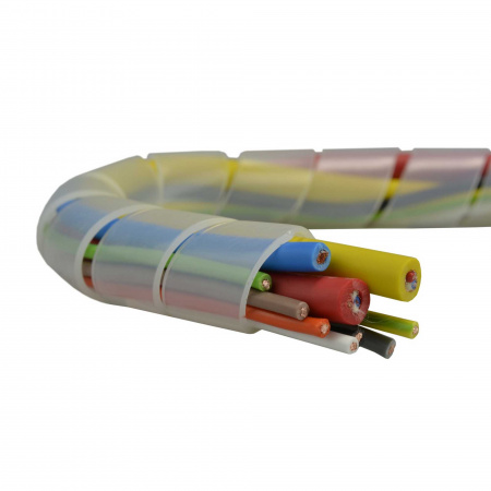 Жгут витой SPIRALITE P3 (25м) QUADRO прозрачный DKC 00963RL