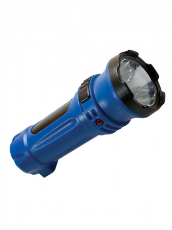 Фонарь ручной аккумуляторный, 0.5W. аккум. 4V 0.3Ah. 90Лм, 6 часов Космос KOCAcc102LED
