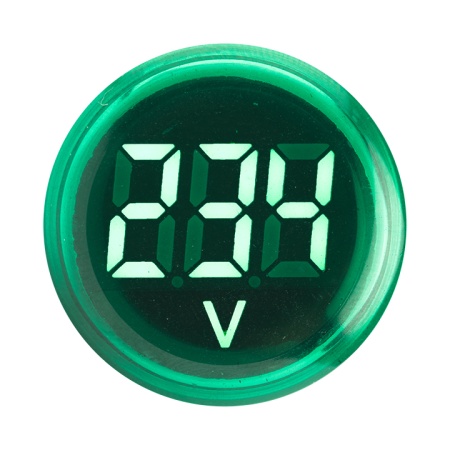 ed16-22vd-g Индикатор значения напряжения зеленый ED16-22VD PROxima EKF 