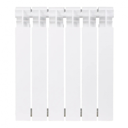 Радиатор биметаллический секционный 500/100/6 боковое подключение Oasis Р0000012815