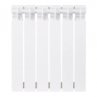 Радиатор биметаллический секционный 500/100/6 боковое подключение Oasis Р0000012815