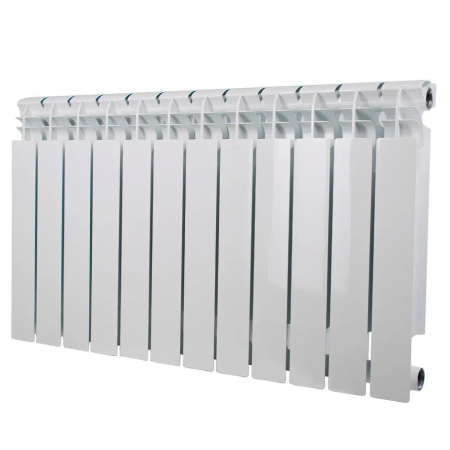 Р0000012813 Радиатор биметаллический секционный 500/100/12 боковое подключение Oasis 