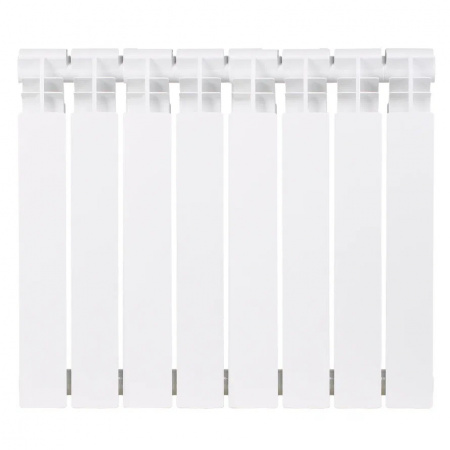 Радиатор биметаллический секционный 500/100/8 боковое подключение Oasis Р0000012816