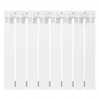 Радиатор биметаллический секционный 500/100/8 боковое подключение Oasis Р0000012816