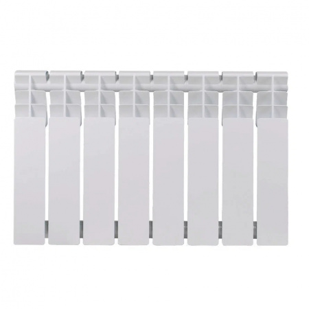 Р0000012835 Радиатор биметаллический секционный 350/80/8 боковое подключение Oasis 