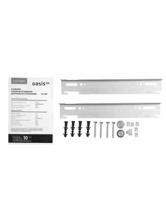 Радиатор стальной панельный 22/300/1000 боковое подключение ГОСТ 31311-2022 Oasis Р0000108920