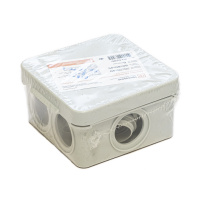 Коробка распаячная наружная 70х70х40 (132шт) Промрукав 40-0200