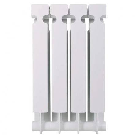 Р0000012814 Радиатор биметаллический секционный 500/100/4 боковое подключение Oasis 