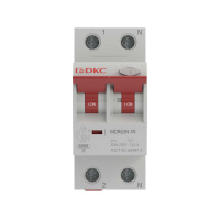 Выключатель автоматический дифференциального тока двухполюсный MDR63N, 50A, 30мА, тип A, C, 6кА, электронный, серии YON MAX DKC MDR63N-1N2C50-A