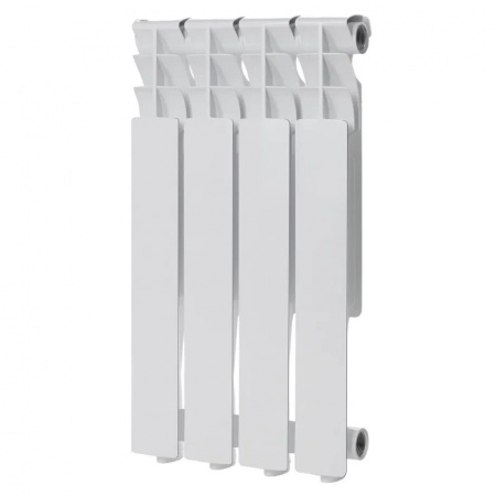 Р0000037000 Радиатор биметаллический секционный 500/80/4 боковое подключение Oasis 