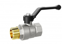 Кран шаровой со сгоном (американка) рычаг ВН/НР Ду20 Ру40 (3/4') LD Pride LD Pride 47.20.В-ГШ.Р LD 47.307.20