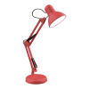Светильник настольный под лампу E27 х60 Вт 220-240В IP20 300х150 мм Красный струбцина GTL Gauss GAUSS GT0024