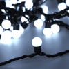 Гирлянда светодиодная декоративная ARD-BALL-CLASSIC-D17.5-10000-BLACK-100LED WHITE (230V, 7W) (ARDCL, IP65) Arlight 025583