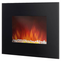 Электрокамин настенный 1.8 кВт плоская панель цвет черный Electrolux EFP/W-1100ULS НС-1052292