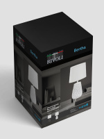 Настольная лампа Bertha 7071-502 1 * Е14 40 Вт керамика белая Rivoli Б0057272