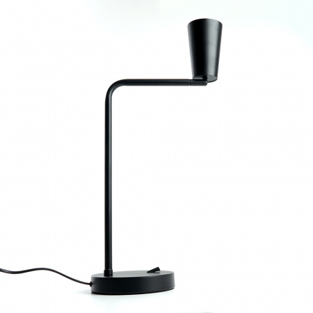 DE185 48424 Светильник настольный GU10 без лампы черный FERON 