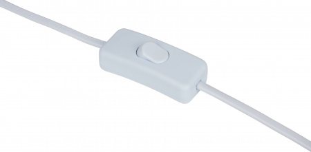 Настольная лампа Ramona 7041-501 1 * Е14 40 Вт керамика белая с абажуром Rivoli Б0053451