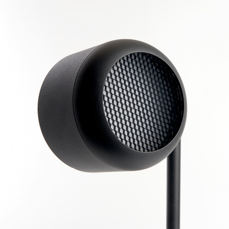 DE365 48404 Светильник настольный 12w GX53 без лампы черный с антибликовой сеточкой FERON 