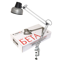 Светильник Бета 60Вт кронштейн серебристый Е27 без лампы Трансвит 76