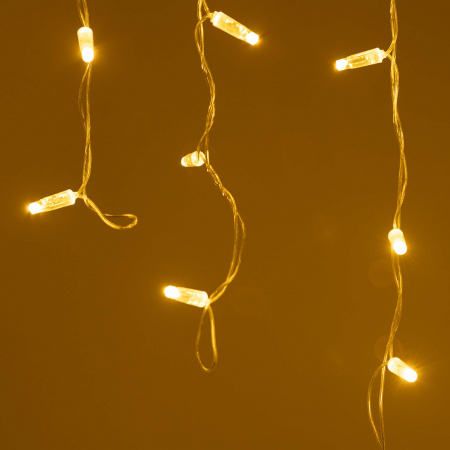 Гирлянда светодиодная декоративная ARD-EDGE-CLASSIC-2400х600-CLEAR-88LED-FLASH Warm/Warm (230V, 6W) (ARDCL, IP65) Arlight 031190