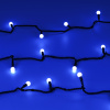 Гирлянда светодиодная декоративная ARD-BALL-CLASSIC-D13-10000-BLACK-100LED BLUE (230V, 7W) (ARDCL, IP65) Arlight 025570
