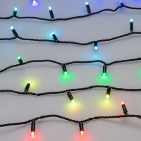 Гирлянда светодиодная декоративная ARD-STRING-CLASSIC-10000-BLACK-100LED-LIVE RGB-DMX (24V, 10W) (ARDCL, IP65) Arlight 031742