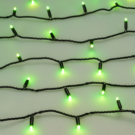 Гирлянда светодиодная декоративная ARD-STRING-CLASSIC-10000-BLACK-100LED-LIVE RGB-DMX (24V, 10W) (ARDCL, IP65) Arlight 031742