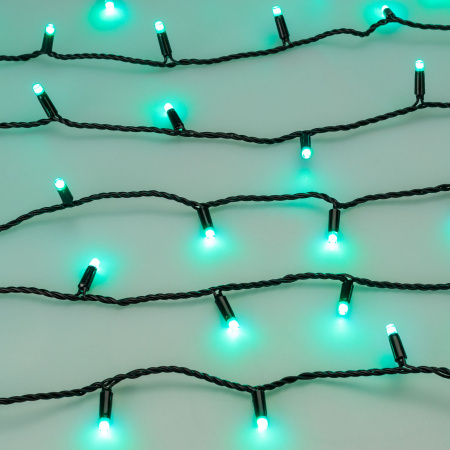 Гирлянда светодиодная декоративная ARD-STRING-CLASSIC-10000-BLACK-100LED-LIVE RGB-DMX (24V, 10W) (ARDCL, IP65) Arlight 031742