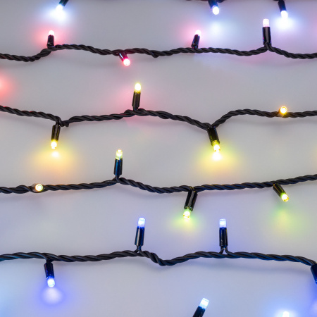 Гирлянда светодиодная декоративная ARD-STRING-PRO-10000-BLACK-100LED-LIVE RGB-DMX (24V, 10W) (ARDCL, IP65) Arlight 031750