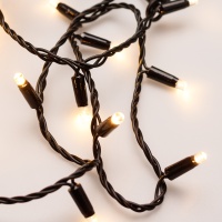 Гирлянда светодиодная декоративная ARD-STRING-CLASSIC-10000-BLACK-100LED-STD WARM (230V, 7W) (ARDCL, IP65) Arlight 025794